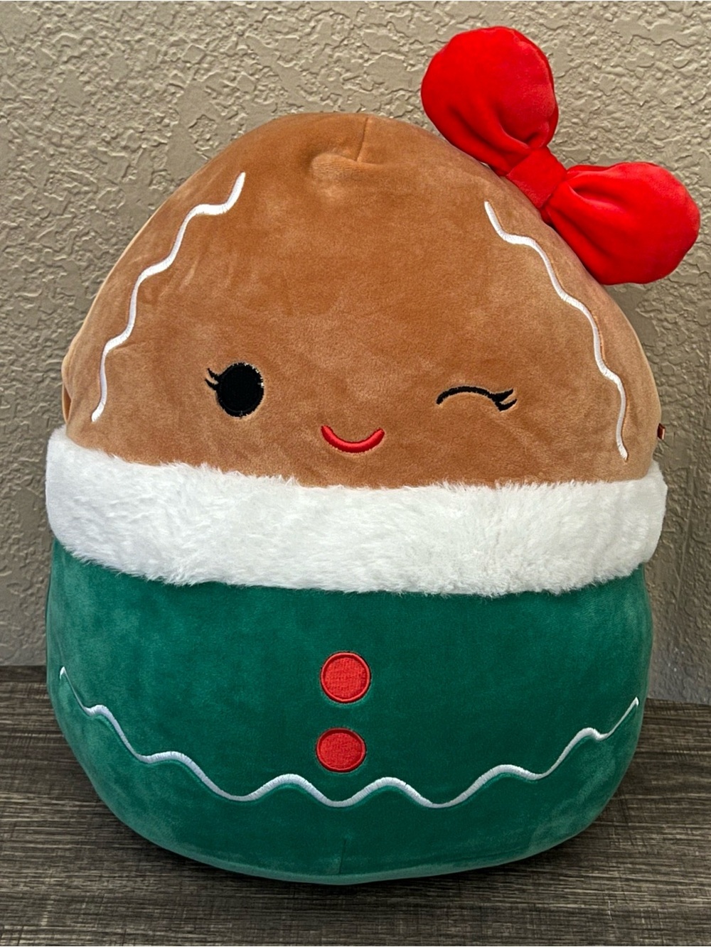 Squishmallows Gina Gingerbread Cookie Ultra Soft Plush